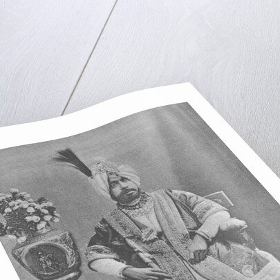 Maharaja Pratap Singhji of Jammu and Kashmir by (after) English photographer