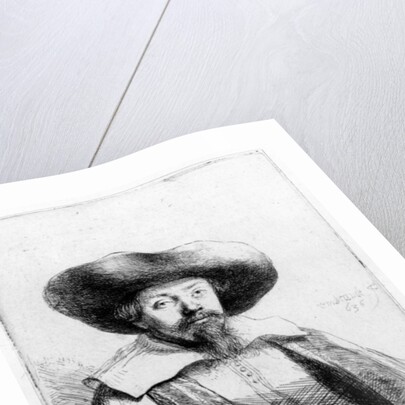 Samuel Manasseh Ben Israel, 1636 by Rembrandt Harmensz. van Rijn