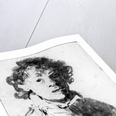 Self-portrait as a young man, c.1628 by Rembrandt Harmensz. van Rijn