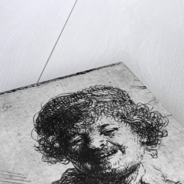 Self-portrait, 1630 by Rembrandt Harmensz. van Rijn
