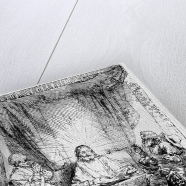 Supper at Emmaus, 1654 by Rembrandt Harmensz. van Rijn