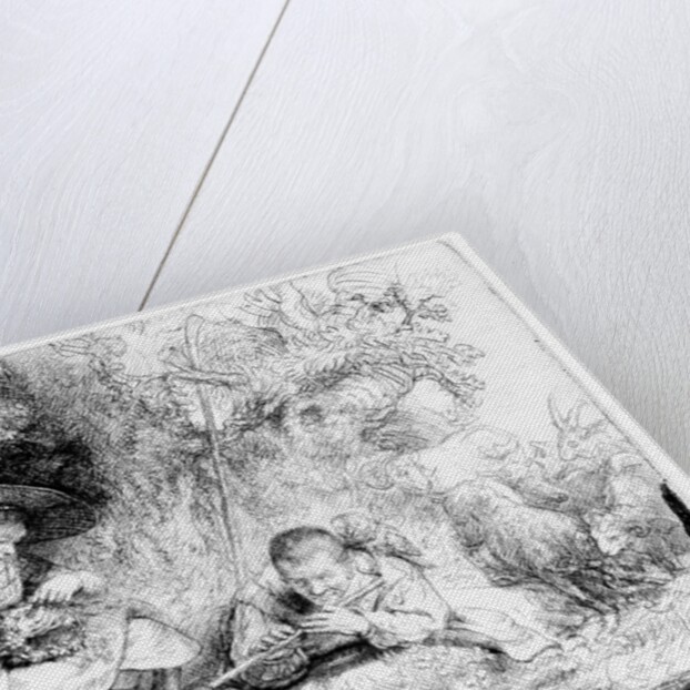 The Flute Player, 1642 by Rembrandt Harmensz. van Rijn