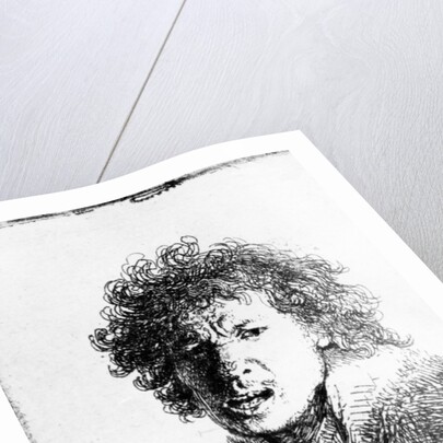 Self Portrait, 1630 by Rembrandt Harmensz. van Rijn