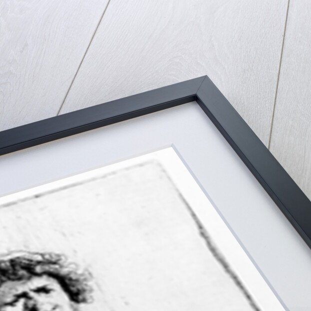 Beggar seated on a bank, 1630 by Rembrandt Harmensz. van Rijn