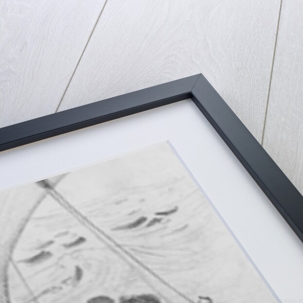 Mama, Gertie and Georgie travelling on a boat to France by Edward Coley Burne-Jones