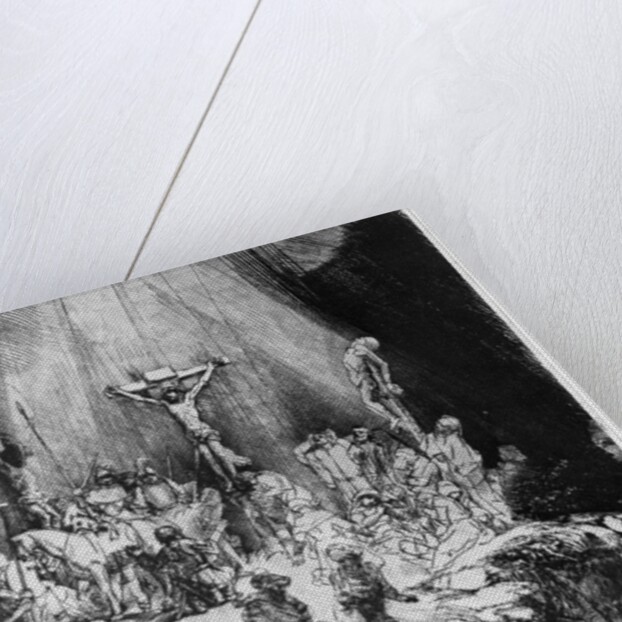 The Three Crosses by Rembrandt Harmensz. van Rijn