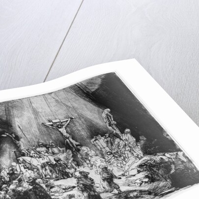 The Three Crosses by Rembrandt Harmensz. van Rijn