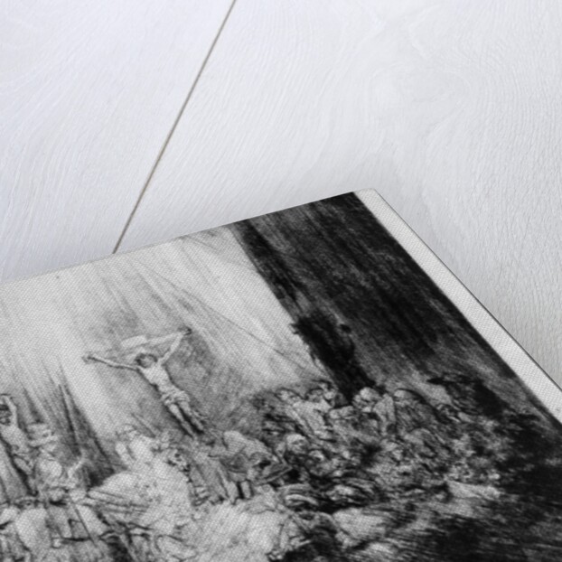 The Three Crosses by Rembrandt Harmensz. van Rijn