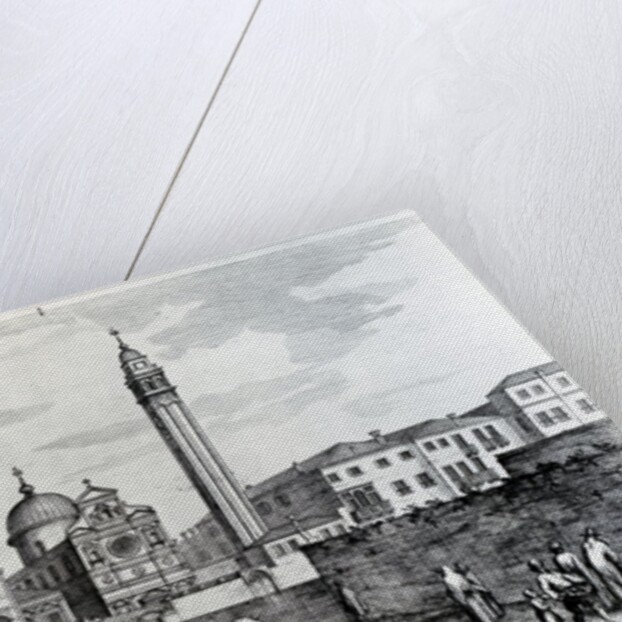 View of San Giorgio dei Greci and the Flanginian School, Venice by Italian School