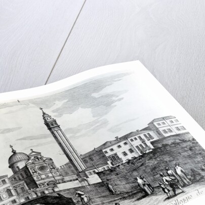 View of San Giorgio dei Greci and the Flanginian School, Venice by Italian School