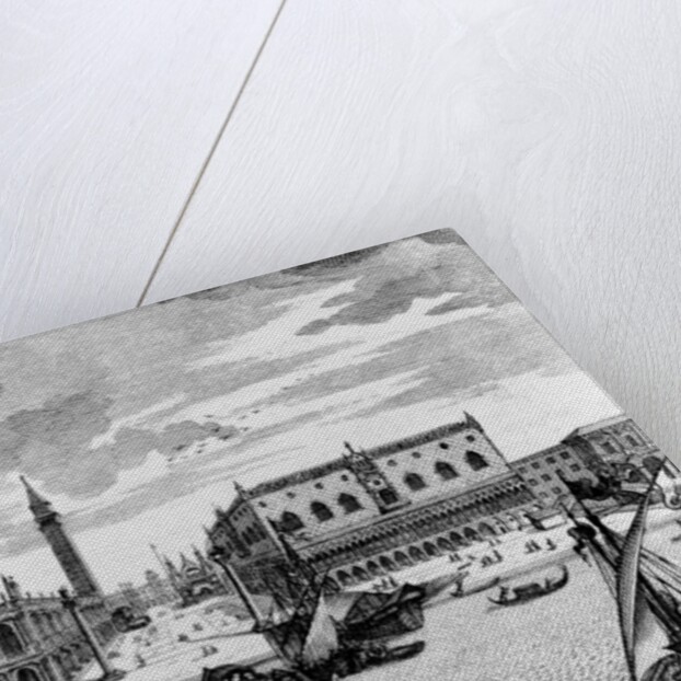 View of St. Mark's Square from the Lagoon, Venice by Francesco Zucchi