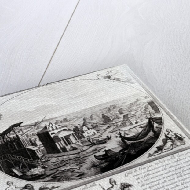 Early Settlement of Venice by Italian School