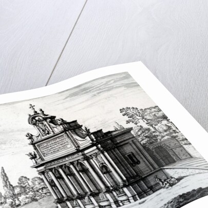 Fontana dell'Acqua Paola by Giovanni Battista Falda