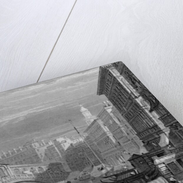 The Rialto Bridge, Venice by Samuel Prout