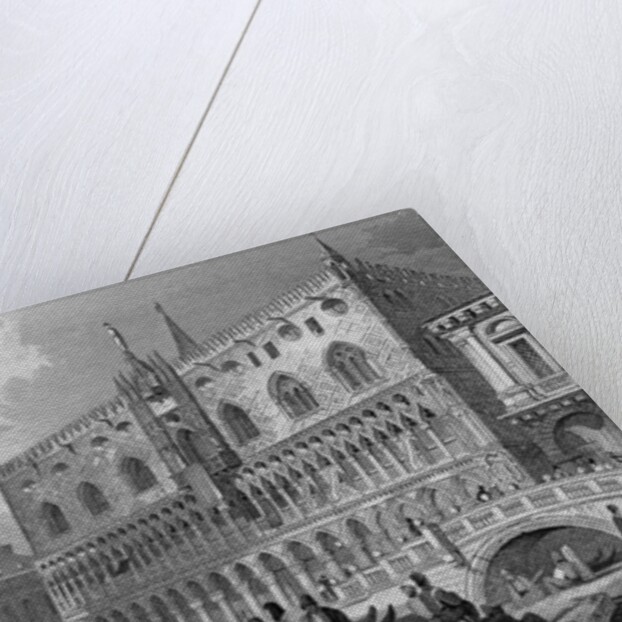 The Grand Canal and Doge's Palace, Venice by Samuel Prout