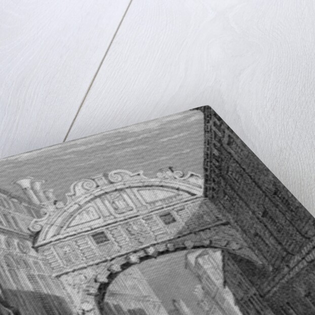 The Bridge of Sighs, Venice, engraved by Robert Wallis, 1829 by Samuel Prout