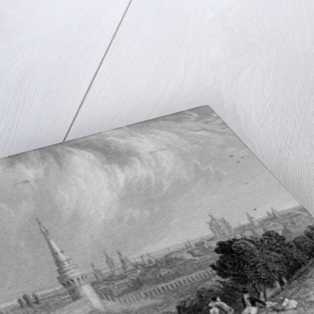 Moscow from the Esplanade of the Kremlin by Alfred Gomersal (after) Vickers