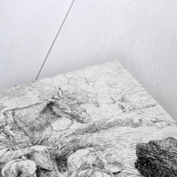 The Rest on the Flight into Egypt by Giovanni Benedetto Castiglione