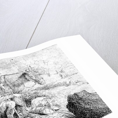 The Rest on the Flight into Egypt by Giovanni Benedetto Castiglione