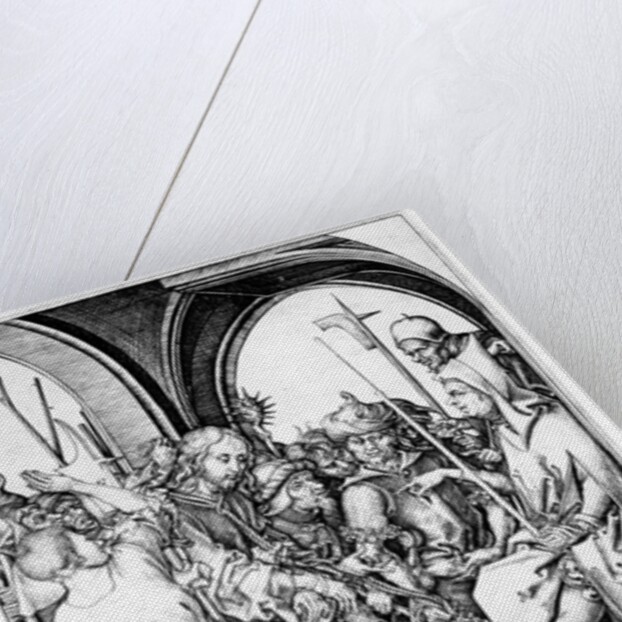 Christ before Annas by Martin Schongauer