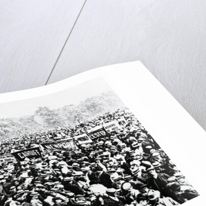 The Great Votes for Women Demonstration in Hyde Park, Sunday, June 12th 1908 by English Photographer