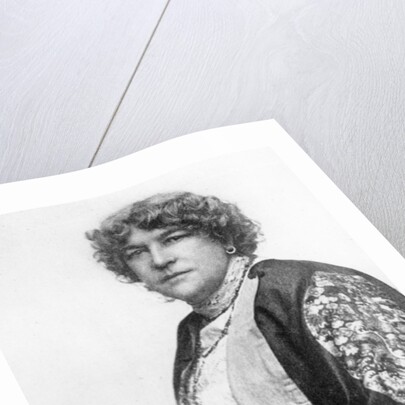 Fanny Stevenson, wife of Robert Louis Stevenson by English Photographer