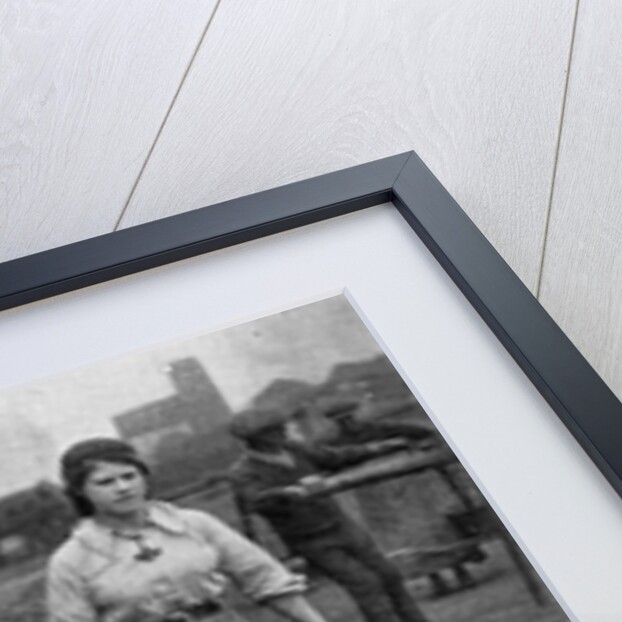 Women Barrowing Coke at a Gas Works, War Office photographs, 1916 by English Photographer