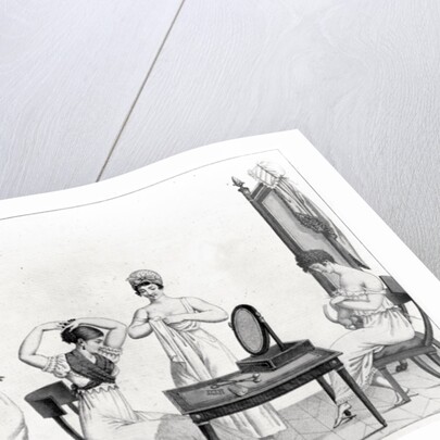 he Grisettes Ris by French School