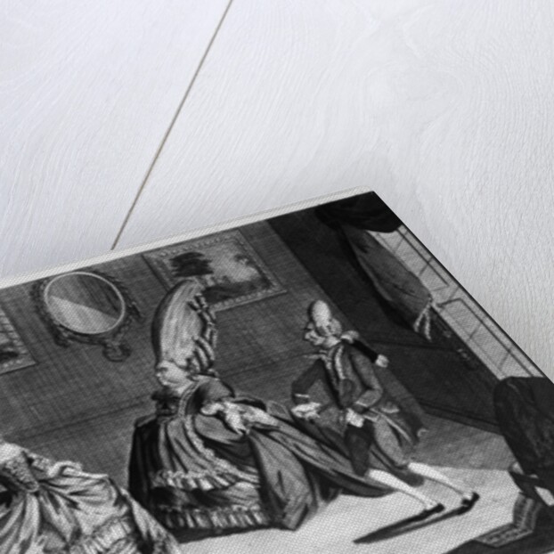 Boarding School Education or the Frenchified Young Lady, 1839 by Matthew or Matthias Darly