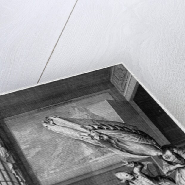 The French Lady in London or The Head Dress of the Year 1771, printed for S. Sledge, 1771 by Samuel Hieronymous Grimm