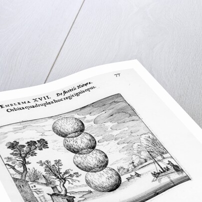 A quadruple wheel rules this fiery work by German School