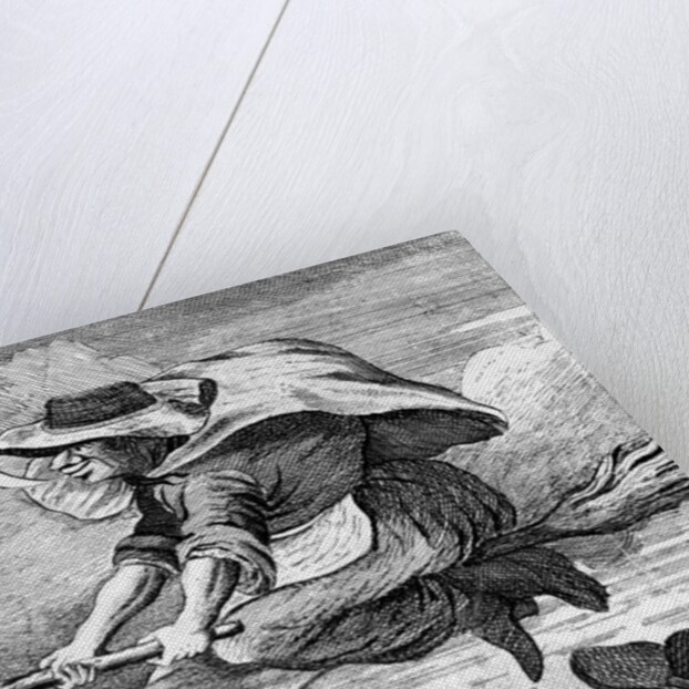 E. Canning vindicated, or Gypsies Flight to Enfield Wash, 1753 by English School