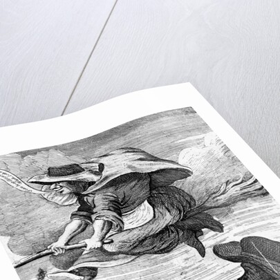 E. Canning vindicated, or Gypsies Flight to Enfield Wash, 1753 by English School