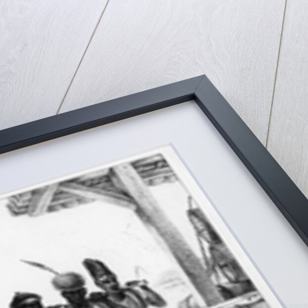 Negres Cangueiros - Black Porters carry a Cask by Jean Baptiste Debret