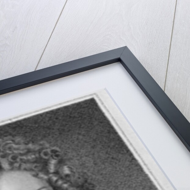 Frontispiece to the 'Memoirs of Count Grammont' showing a portrait of the author, Antoine Hamilton by English School