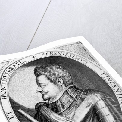 Vincenzo Gonzaga, Duke of Mantua, 1597 by Dominicus or Custodis Custos