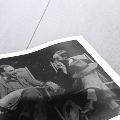 Bertrand Russell, J. M. Keynes and Lytton Strachey, c.1917 by English Photographer