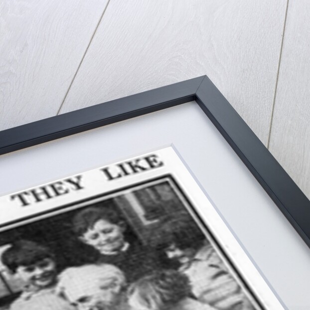 Bertrand Russell with pupils at his Beacon Hill School, 1931 by English Photographer