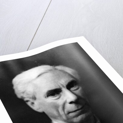 Bertrand Russell by English Photographer