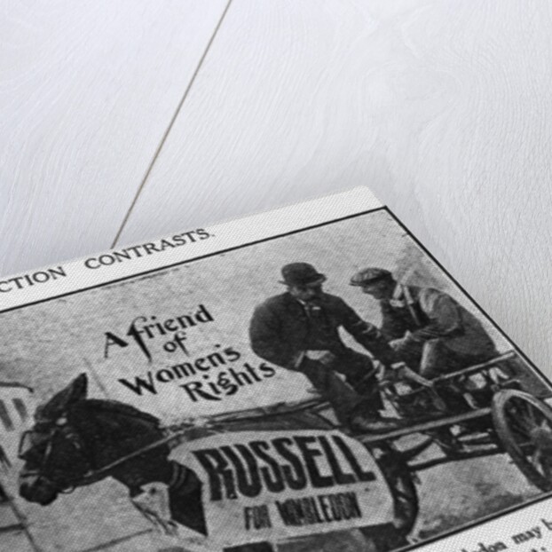 Wimbledon election contrasts, 1907 by English Photographer