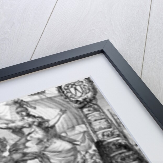 Allegorical portrait of Cornelis Tromp, 1688 by Jan van Vianen