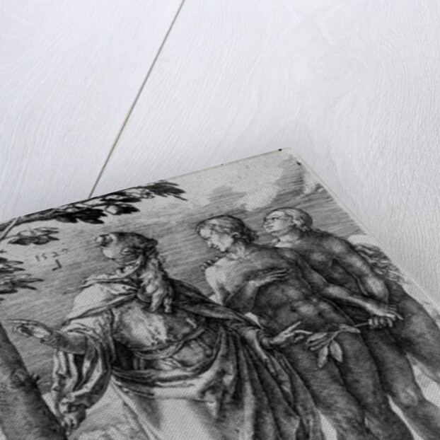 The First Prohibition, 1529 by Lucas van Leyden