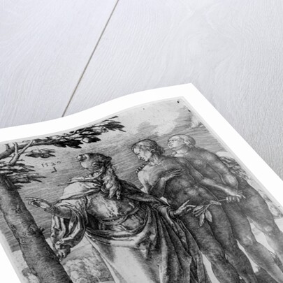 The First Prohibition, 1529 by Lucas van Leyden