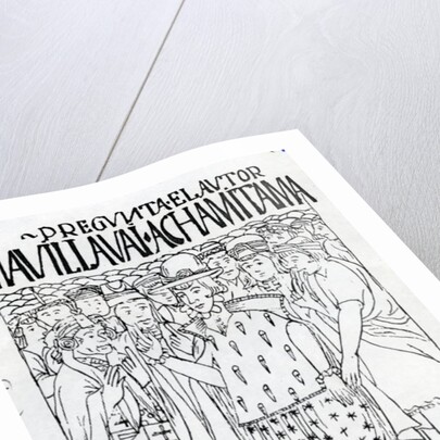 Poma de Ayala inquires about the history of ancient Peru by Felipe Huaman Poma de Ayala