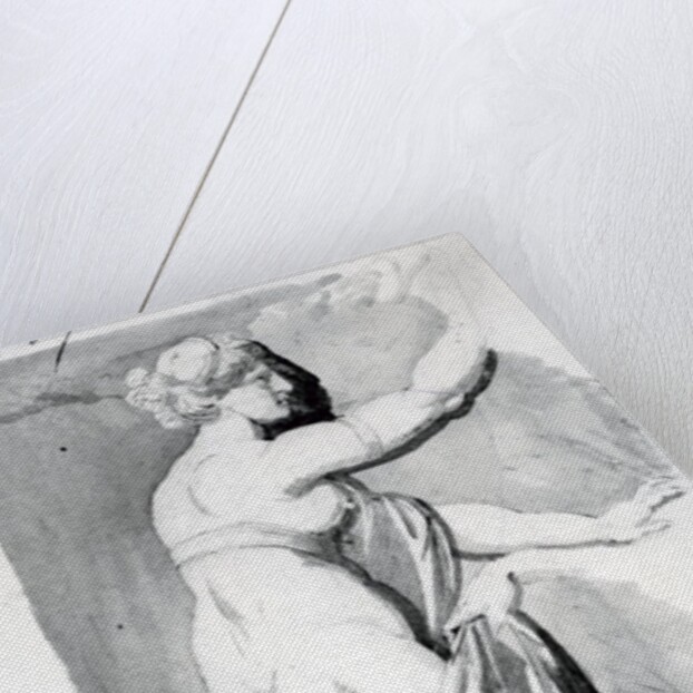 Figure study from the 'Roman Album', 1770 by Henry (1741-1825) Fuseli