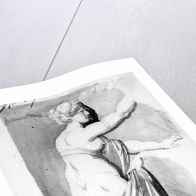 Figure study from the 'Roman Album', 1770 by Henry (1741-1825) Fuseli