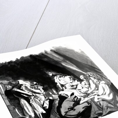 Death of Cardinal Beaufort by Henry (1741-1825) Fuseli