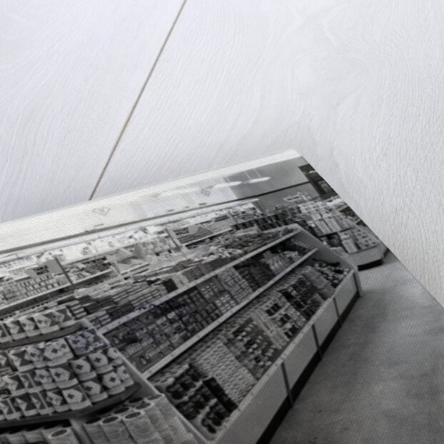 Interior of a Woolworths store, 1956 by English Photographer