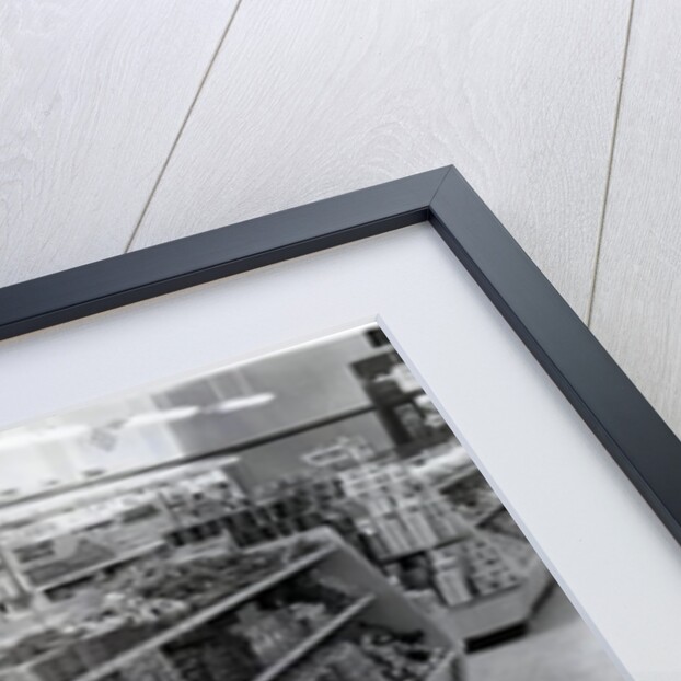 Interior of a Woolworths store, 1956 by English Photographer