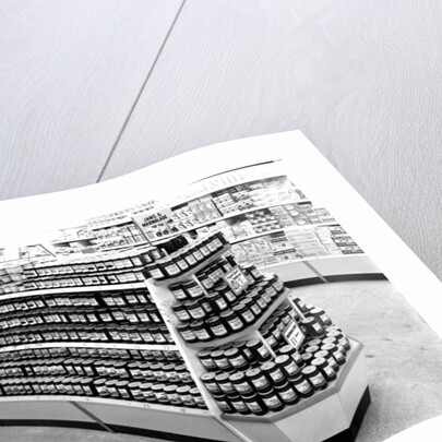 Jam and Marmalade aisle, Woolworths store, 1956 by English Photographer